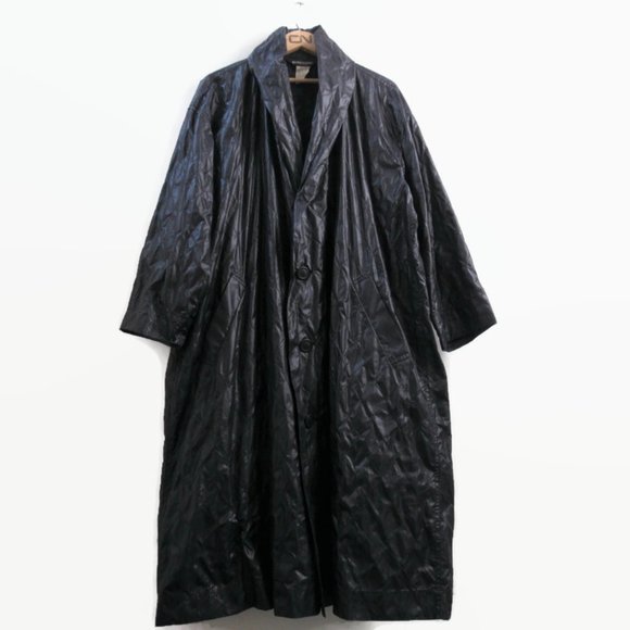 Issey Miyake Jackets & Blazers - Issey Miyake Windcoat Oversized Long Raincoat